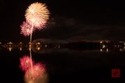 Volksfest 2015 - Final Fireworks - Red & Gold