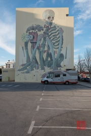 Lagos 2015 - Skeleton Graffiti