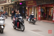 Hanoi 2016 - Motorcycle - Couple