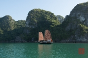 Halong Bay 2016 - Traditional boat